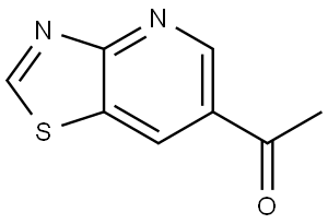 Ethanone, 1-thiazolo[4,5-b]pyridin-6-yl- Struktur