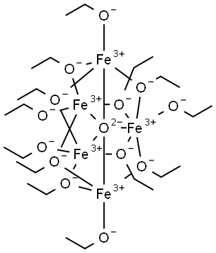 Iron(III) ethoxide soluble Struktur