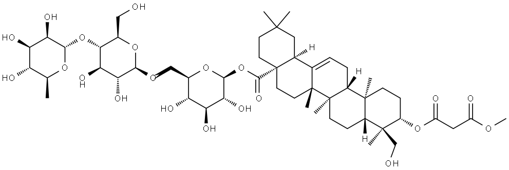 Begoniifolide C Struktur