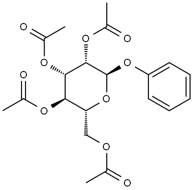 Phenyl 2,3,4,6-Tetra-O-acetyl-α-D-mannopyranoside Struktur