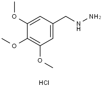 (3,4,5-Trimethoxybenzyl)hydrazine hydrochloride Struktur