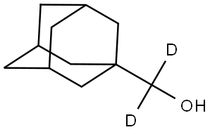 Adamantan-1-yl-1,1-d2-methanol Struktur