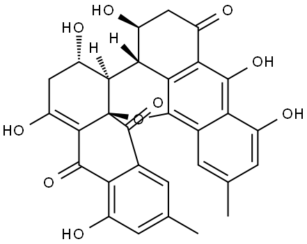 Flavoskyrin Struktur