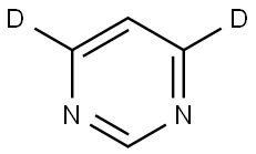 pyrimidine-4,6-d2 Struktur