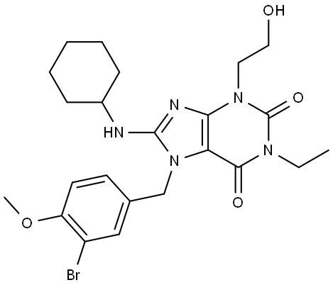 環(huán)己胺衍生物 結(jié)構(gòu)式