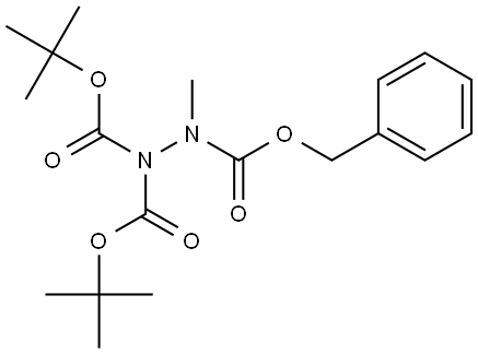 1,1,2-Hydrazinetricarboxylic acid, 2-methyl-, 1,1-bis(1,1-dimethylethyl) 2-(phenylmethyl) ester