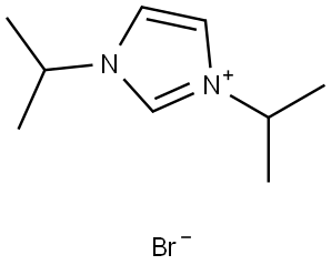 1H-Imidazolium,1,3-bis(1-methylethyl)-,bromide(1:1) Struktur