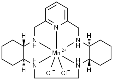 Avasopasem manganese Struktur