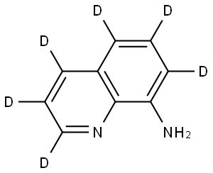 quinolin-d6-8-amine Struktur