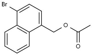 1-Naphthalenemethanol, 4-bromo-, 1-acetate