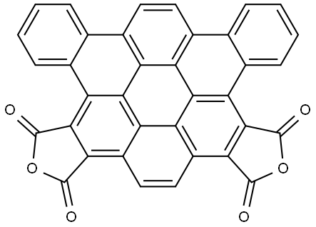 Dibenzo[7,8:11,12]coroneno[1,2-c:5,6-c']difuran-1,3,14,16-tetrone (9CI)