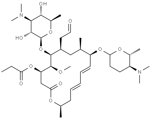 Spiramycin EP Impurity H (Neospiramycin III) Struktur