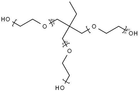 TRIMETHYLOLPROPANE ETHOXYLATE Struktur