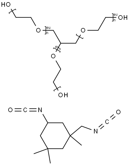 GLYCERETH-7/IPDI COPOLYMER Struktur