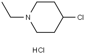 4-Chloro-N-ethylpiperidine hydrochloride Struktur