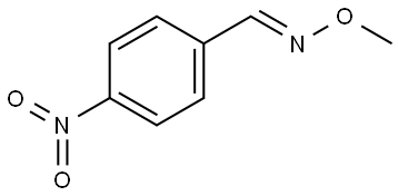 Benzaldehyde, 4-nitro-, O-methyloxime, [C(E)]-