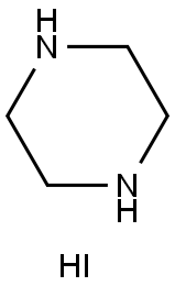 Piperazinehydroiodide Struktur