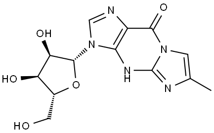 N4-Desmethyl wyosine Struktur