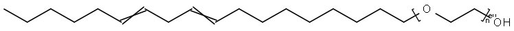 Poly(oxyethylene) linoleyl ether Struktur