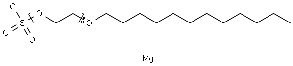 MAGNESIUM LAURETH SULFATE Struktur