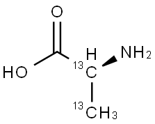 L-Alanine-C2 Struktur