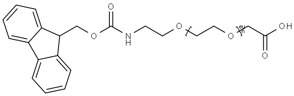 Fmoc-NH-PEG12-CH2COOH Struktur