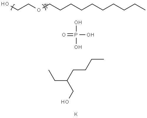 POTASSIUM OCTOXYNOL-12 PHOSPHATE Struktur