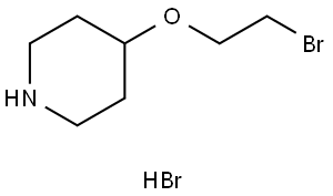 4-(2-Bromoethoxy)piperidine hydrobromide Struktur