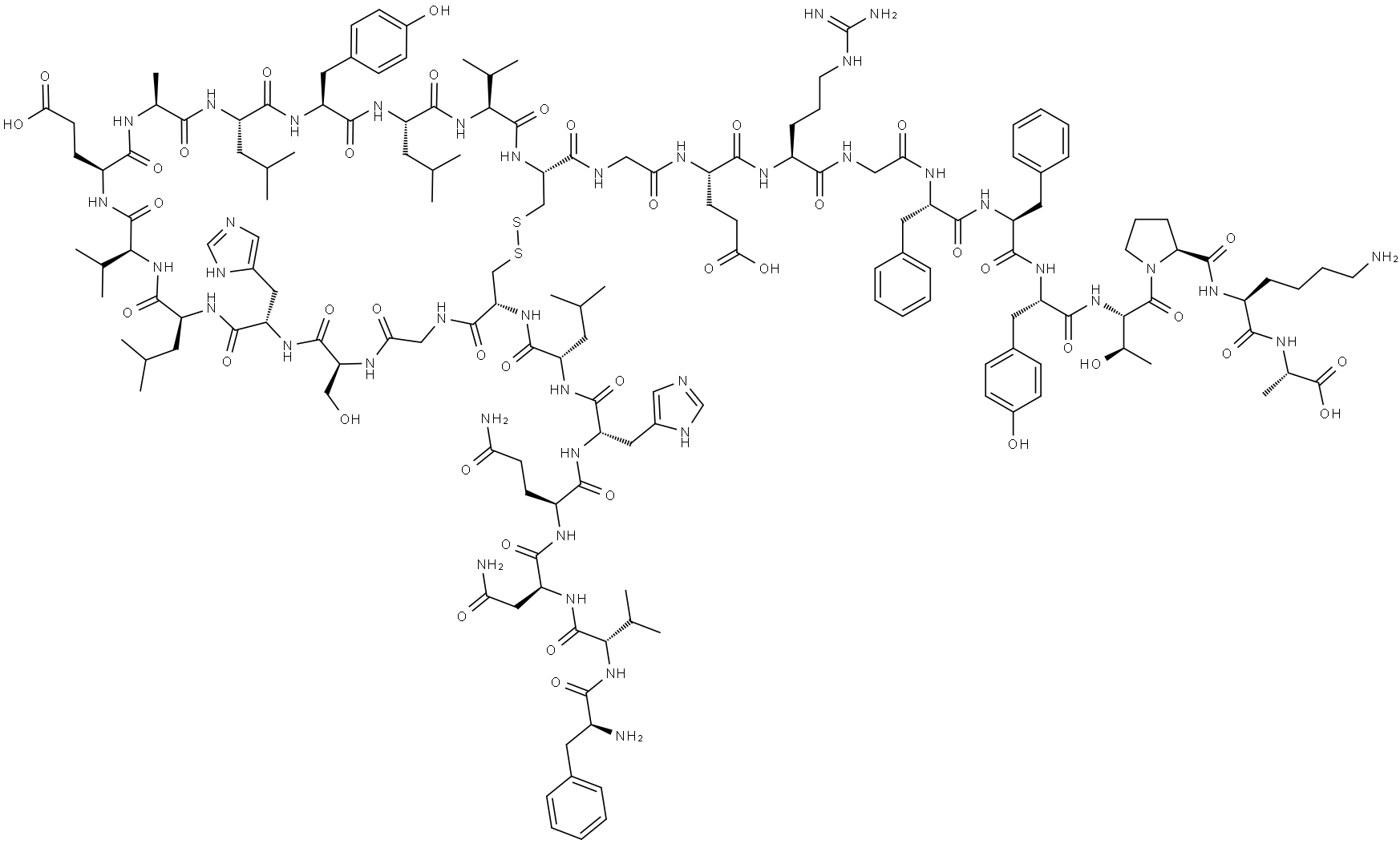 INSULIN CHAIN B) Struktur