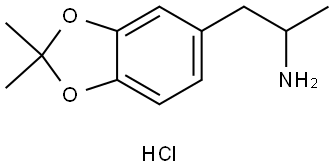 3,4-isopropylidinedioxyamphetamine Struktur