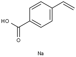 Sodium 4-vinylbenzoic acid >=98.0% Struktur