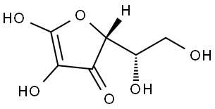 L-threo-Hex-1-enofuranos-3-ulose Struktur