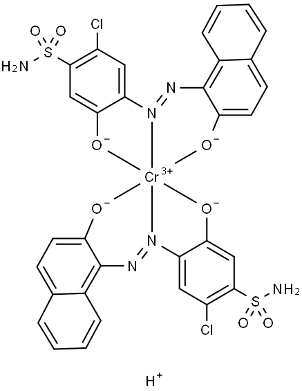 Acid Blue 356 Struktur