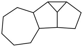 Cycloota[a]cyclopropa[cd]pentalene, 2a,2b,2c,3,4,5,6,7,8,8a,8b,8c-dodecahydro- (7CI) Struktur