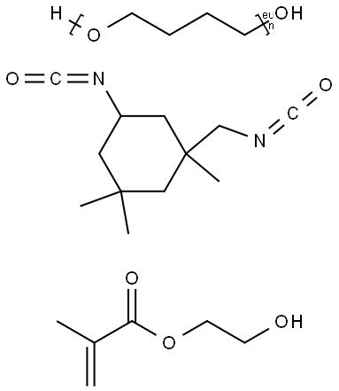 METHACRYLATED ALIPHATIC URETHANE OLIGOMER Struktur