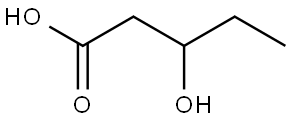 poly(3-hydroxyvalerate) Struktur