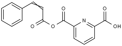 2,6-Pyridinedicarboxylic acid, anhydride with 3-phenyl-2-propenoic acid