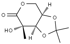 D-Lyxopyranuronic acid, 4-C-methyl-2,3-O-(1-methylethylidene)-, δ-lactone