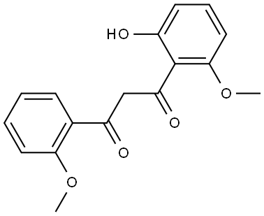 1,3-Propanedione, 1-[2-hydroxy-6-methoxyphenyl]-3-(o-methoxyphenyl)- (5CI)