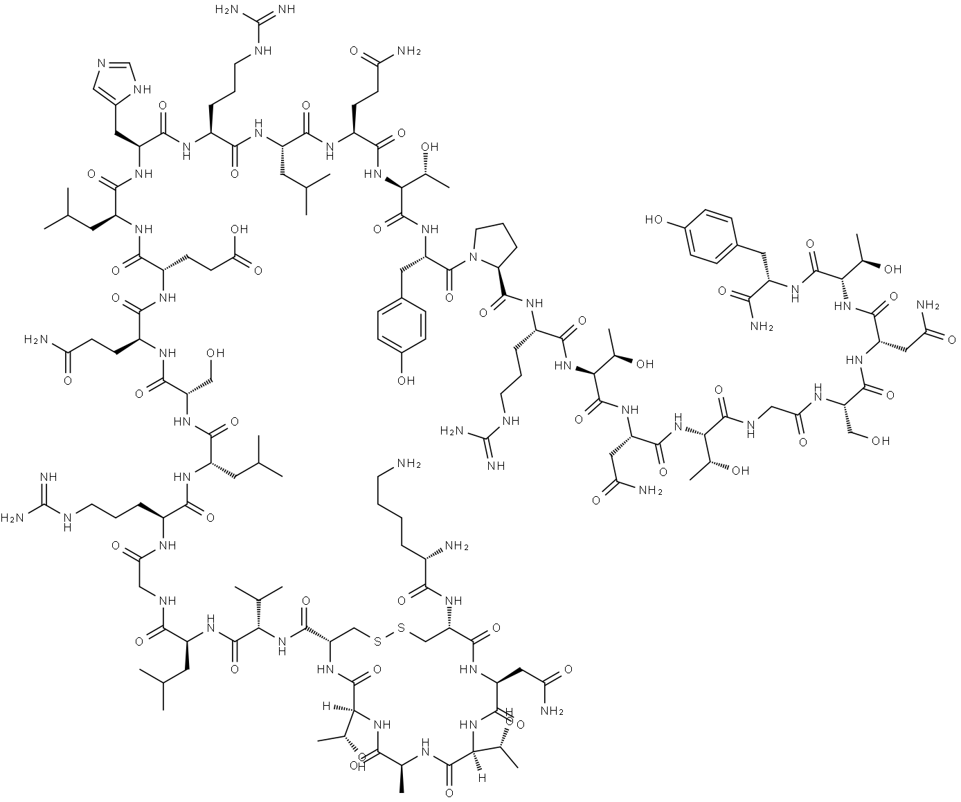 Davalintide Struktur