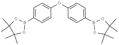 1,3,2-Dioxaborolane, 2,2'-(oxydi-4,1-phenylene)bis[4,4,5,5-tetramethyl- (9CI) Struktur