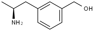 (S)-(3-(2-aminopropyl)phenyl)methanol Struktur