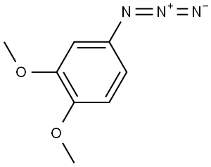 4-azido-1,2-dimethoxybenzene Struktur