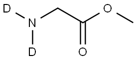 Glycine-N,N-d2, methyl ester Struktur