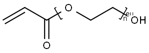 POLY(ETHYLENE GLYCOL) ACRYLATE Struktur