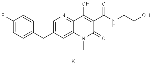 GSK-364735 potassium Struktur