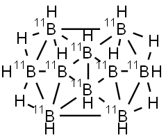 Decaborane(14) 11B(Isotopic enrichment: 11B >99.8%) Struktur