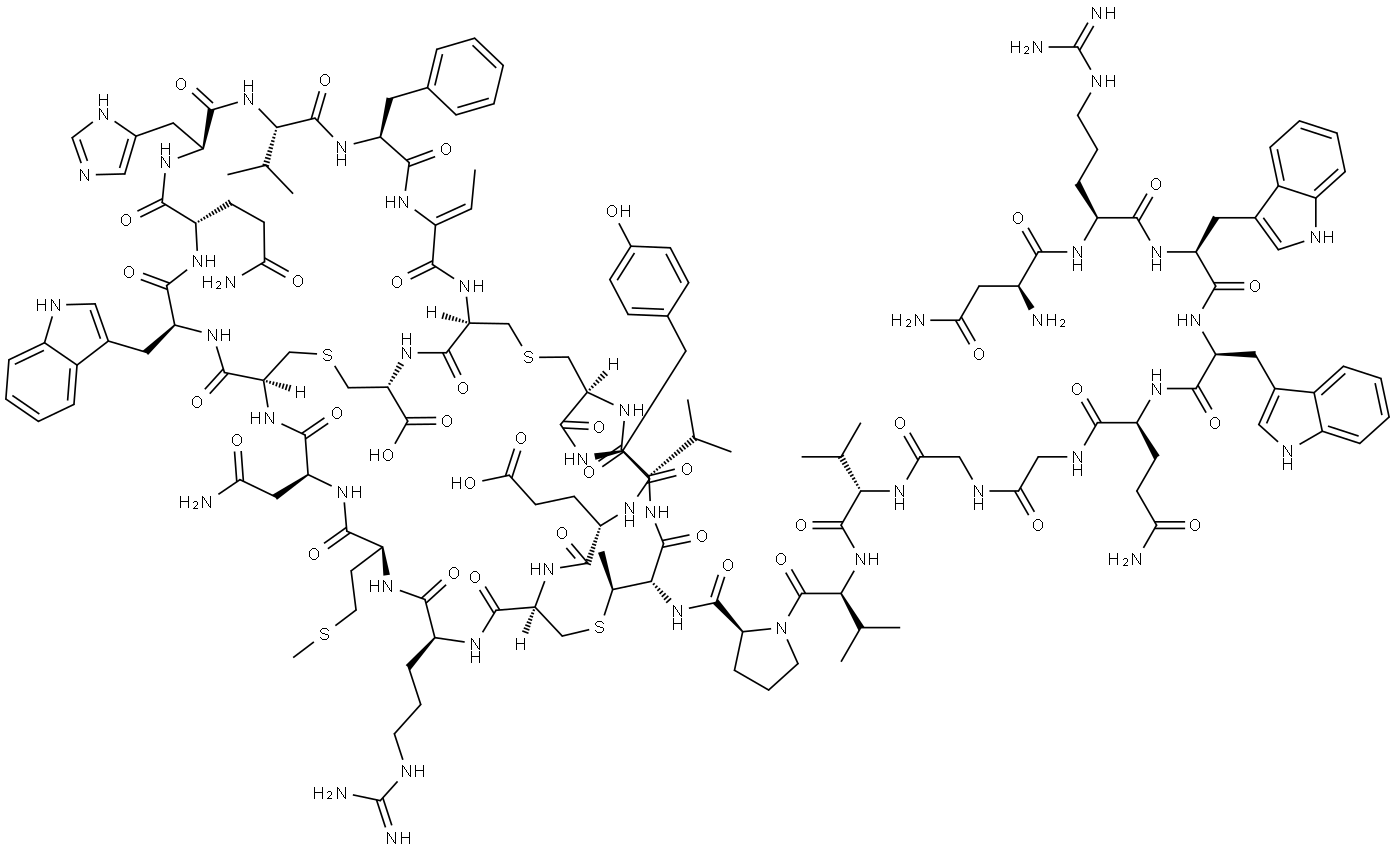 mutacin II Struktur