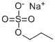 SODIUM PROPYLSULFATE Struktur