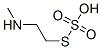 Thiosulfuric acid hydrogen S-[2-(methylamino)ethyl] ester Struktur